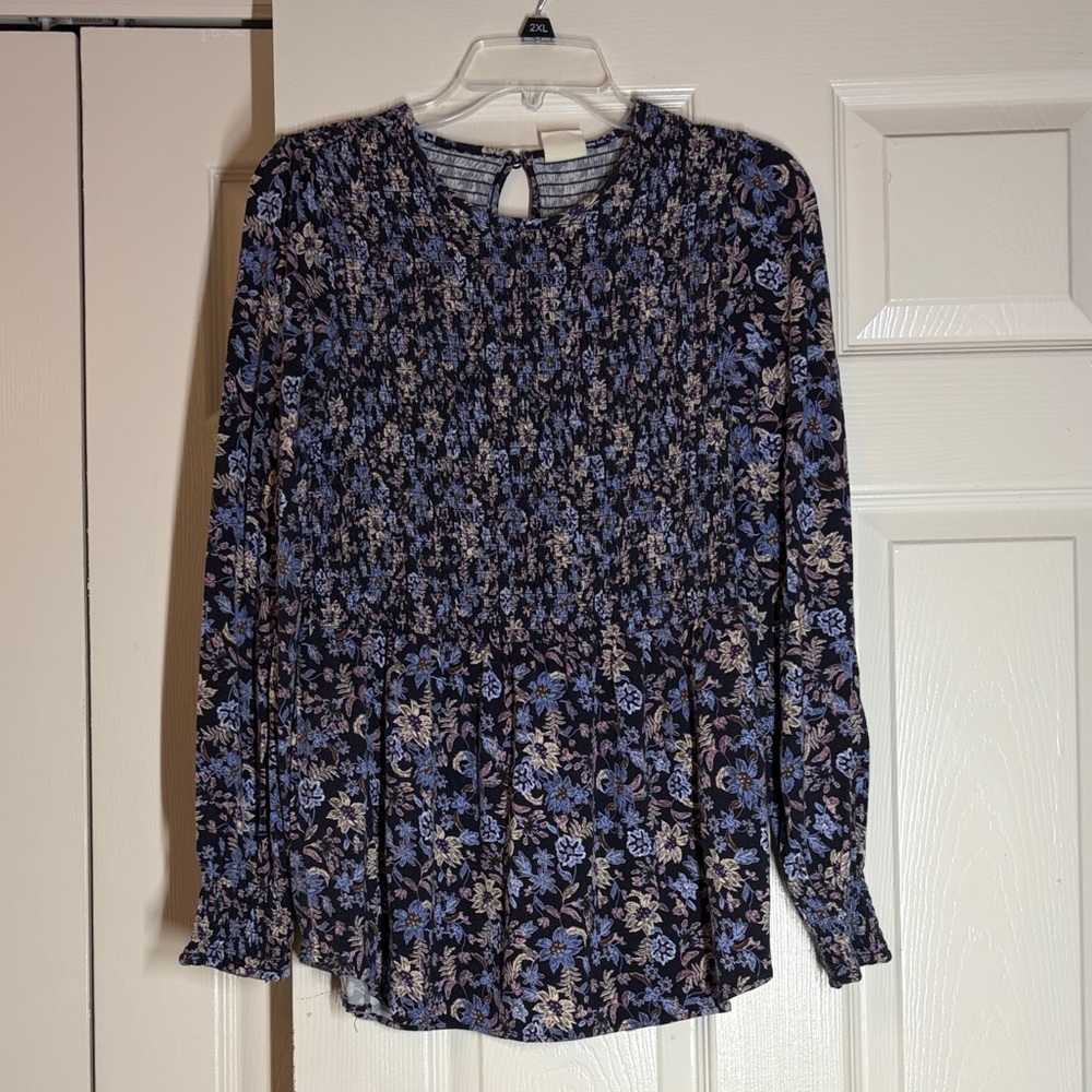 Floral Print Women's Top